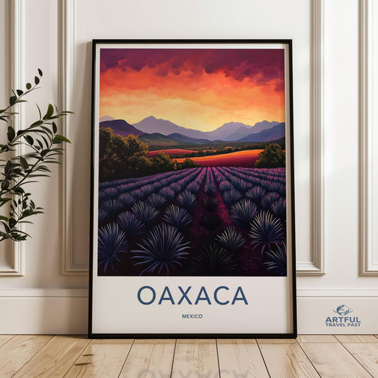 Oaxaca Poster - Mexico Wall Art