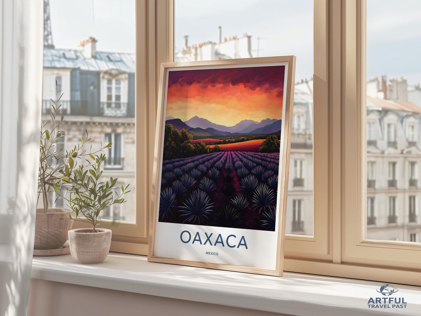 Oaxaca Poster - Mexico Wall Art