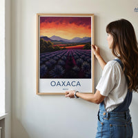 Oaxaca Poster - Mexico Wall Art