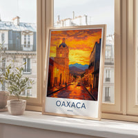Oaxaca Poster - Mexico Wall Art