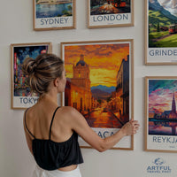 Oaxaca Poster - Mexico Wall Art