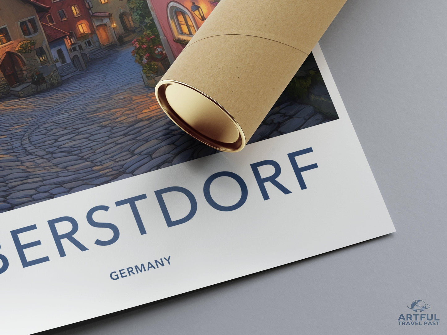 Oberstdorf Poster - Bavaria Wall Art