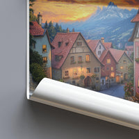 Oberstdorf Poster - Bavaria Wall Art