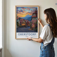 Oberstdorf Poster - Bavaria Wall Art