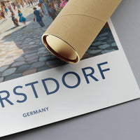 Oberstdorf Poster | Bavaria Wall Art | Germany Decor