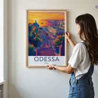 Odessa Poster - Ukraine Wall Art