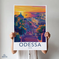 Odessa Poster - Ukraine Wall Art