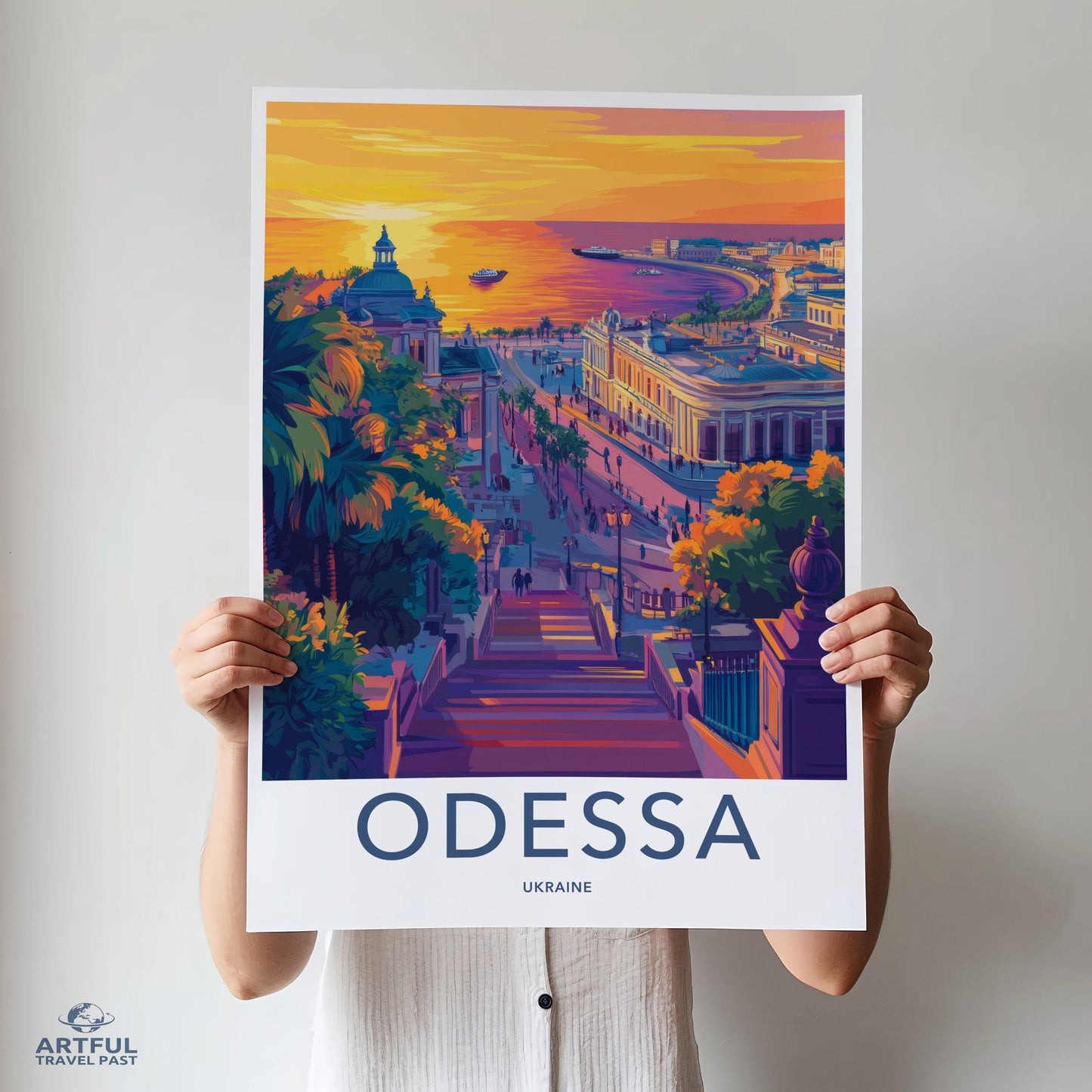 Odessa Poster - Ukraine Wall Art