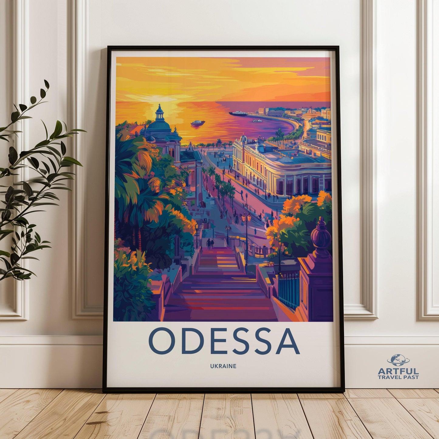 Odessa Poster - Ukraine Wall Art