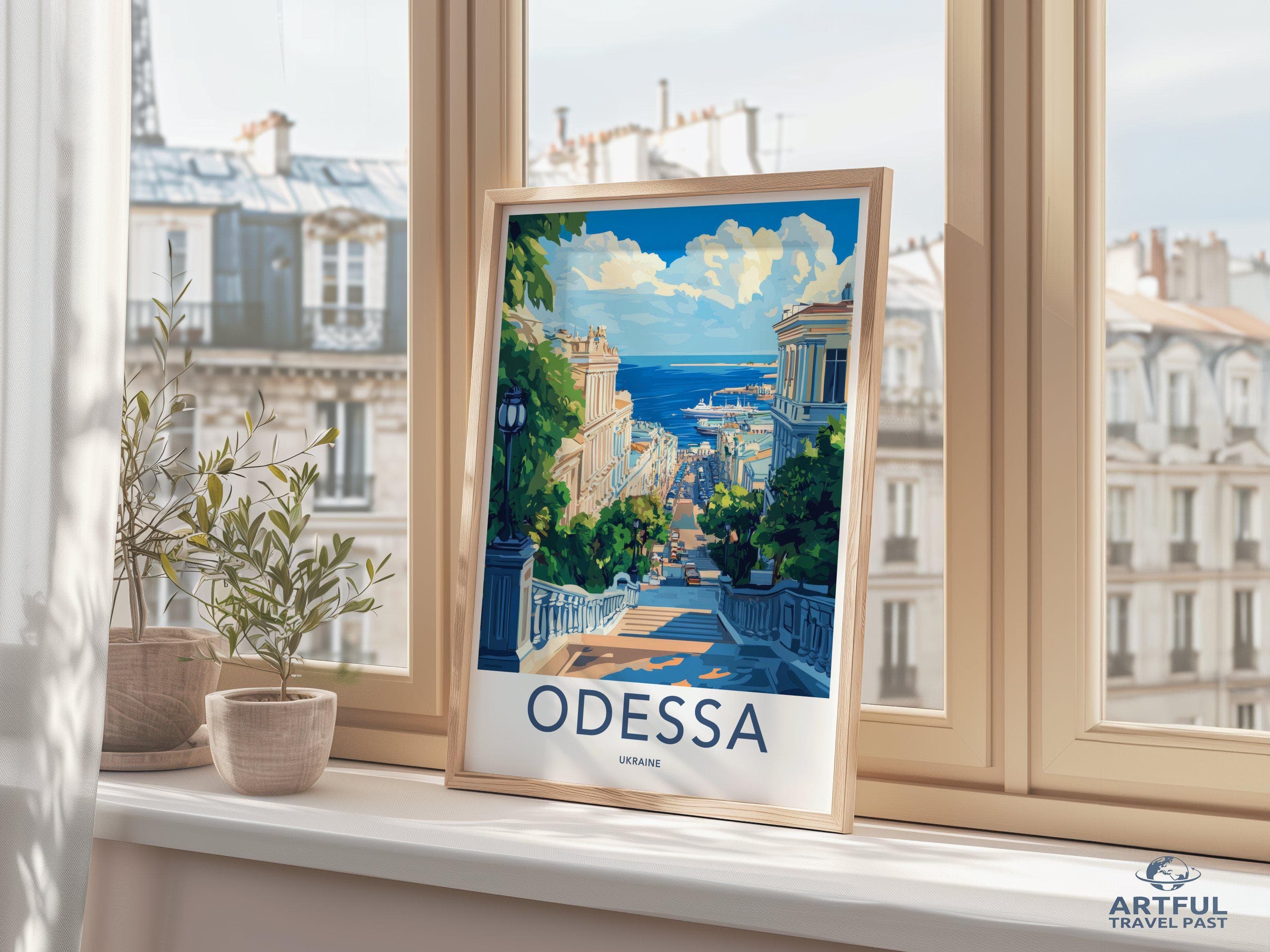 Odessa Poster - Ukraine Wall Art