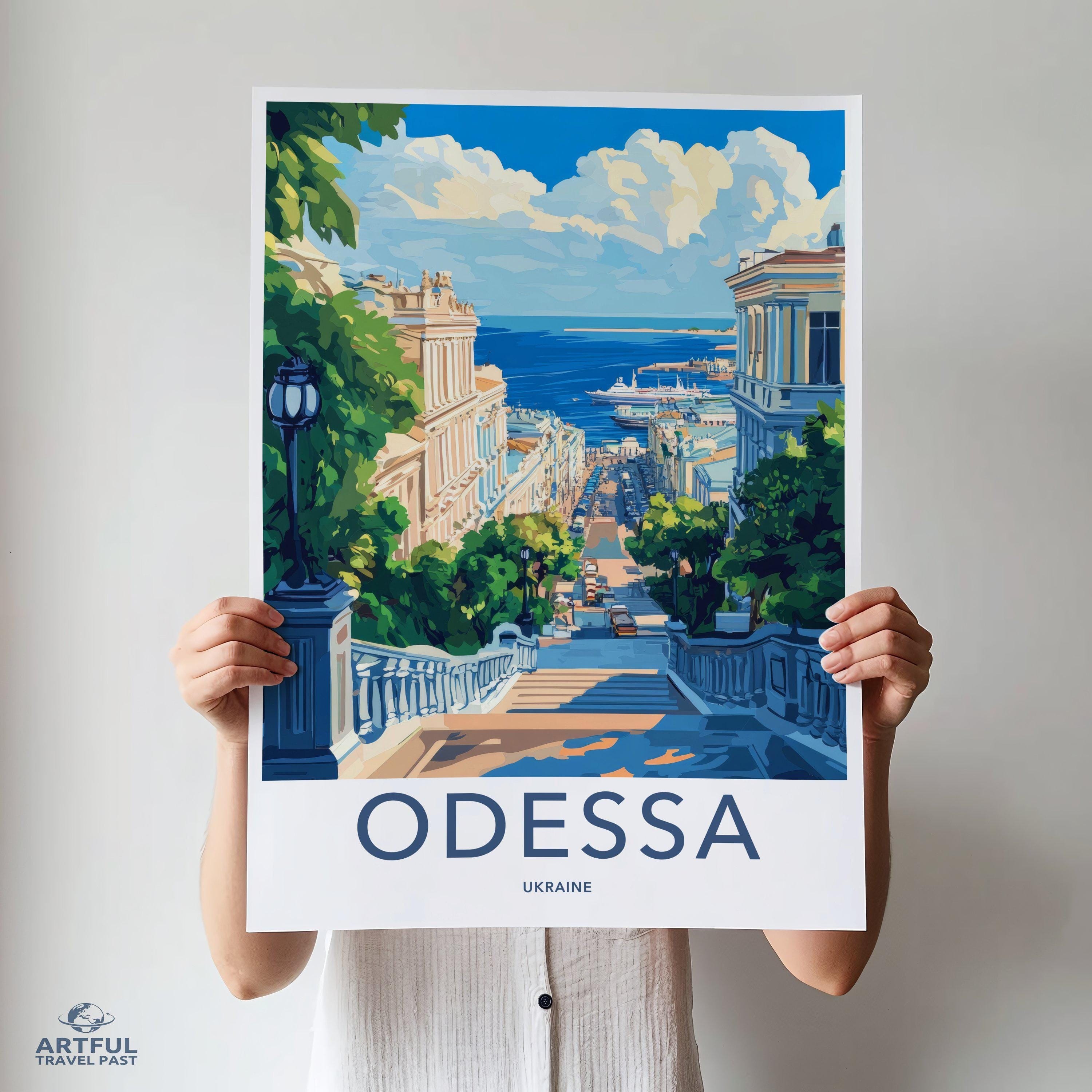 Odessa Poster - Ukraine Wall Art