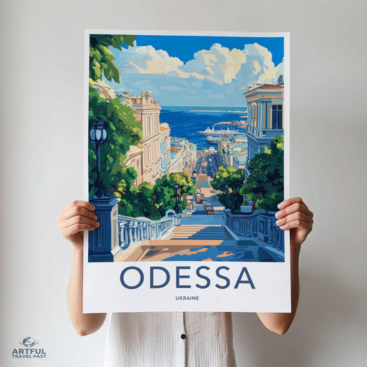 Odessa Poster - Ukraine Wall Art