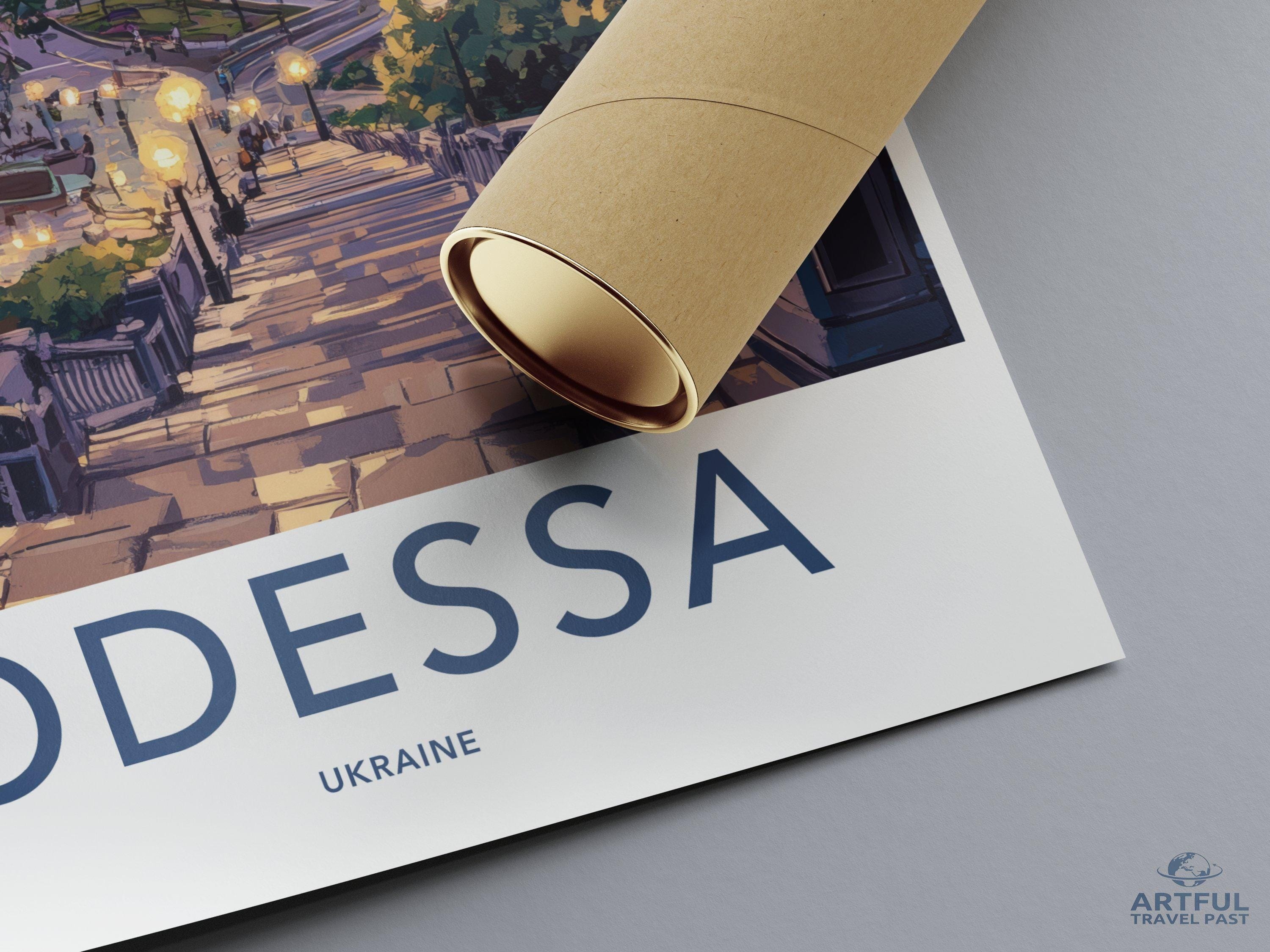Odessa Poster - Ukraine Wall Art