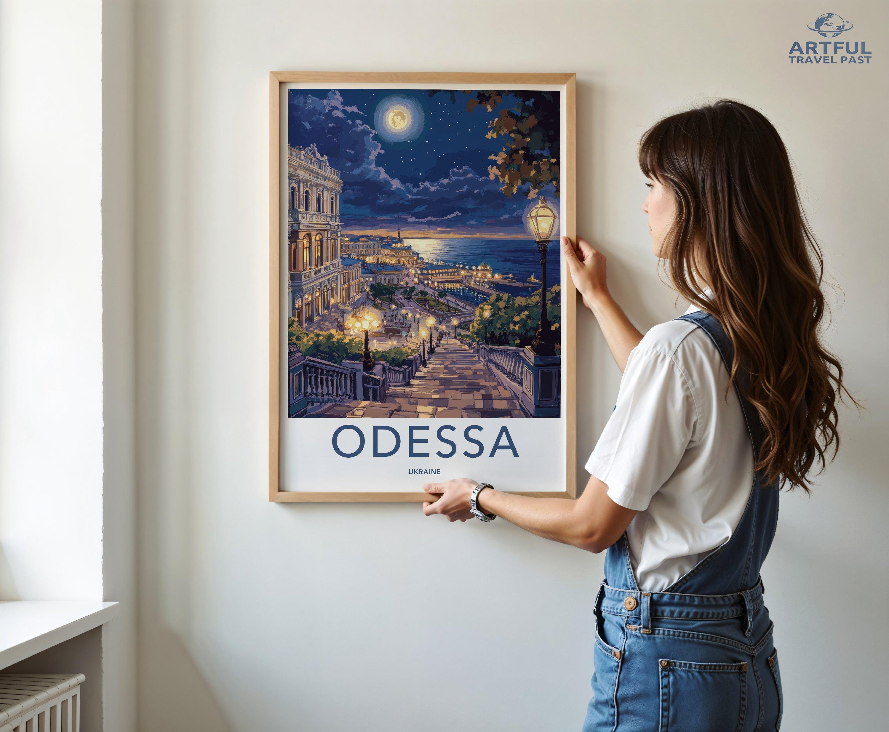Odessa Poster - Ukraine Wall Art