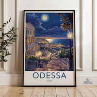 Odessa Poster - Ukraine Wall Art