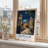 Odessa Poster | Ukraine Wall Art | Eastern Europe Decor