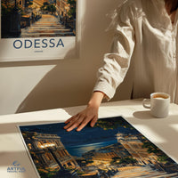 Odessa Poster | Ukraine Wall Art | Eastern Europe Decor