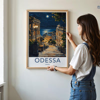 Odessa Poster | Ukraine Wall Art | Eastern Europe Decor