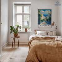 Odessa Poster | Ukraine Wall Art | Eastern Europe Decor