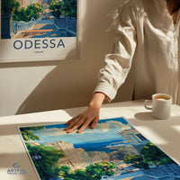 Odessa Poster | Ukraine Wall Art | Eastern Europe Decor