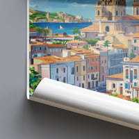 Olbia Poster - Italy Wall Art