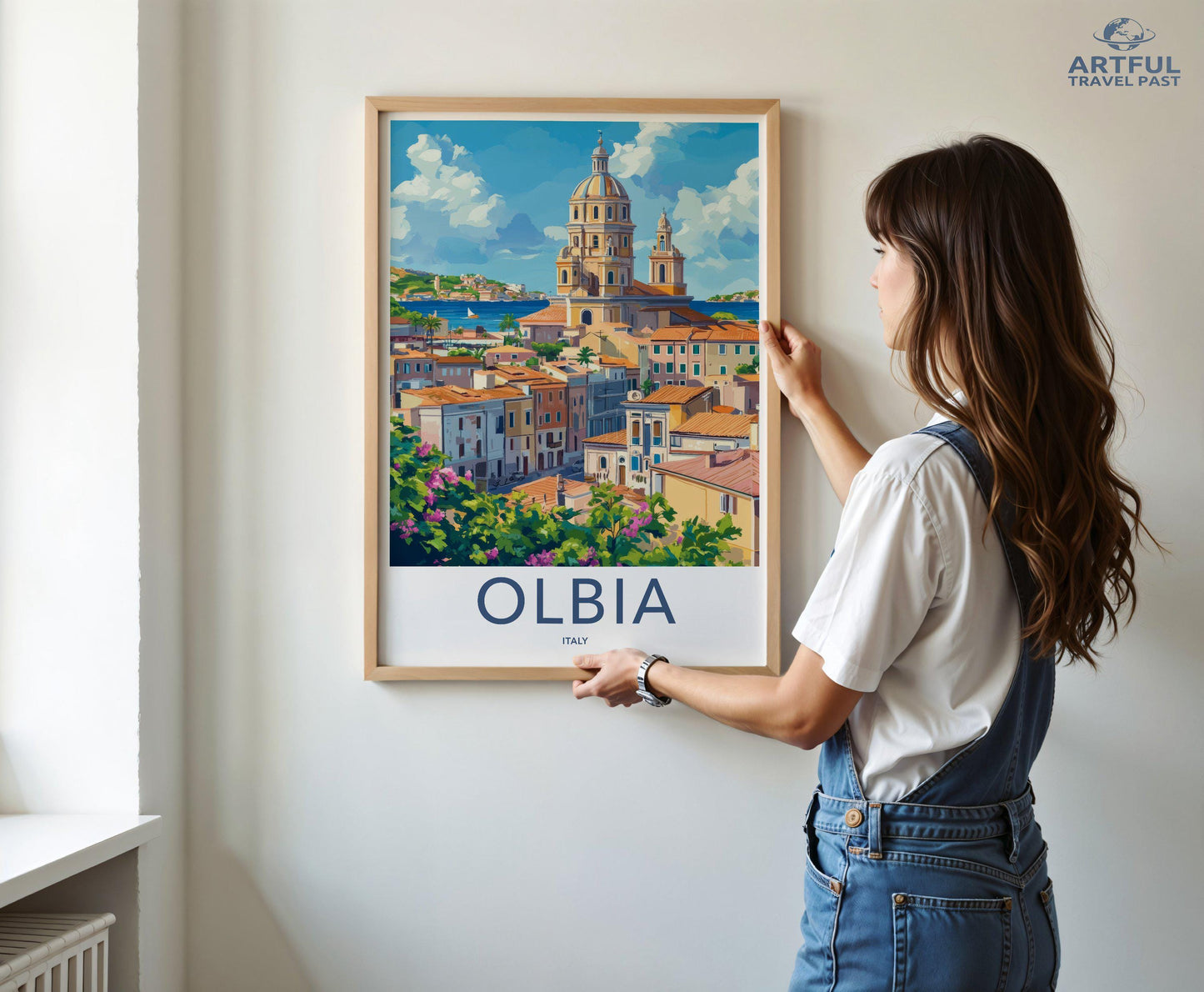 Olbia Poster - Italy Wall Art