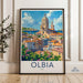 Olbia Poster - Italy Wall Art