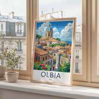 Olbia Poster - Italy Wall Art