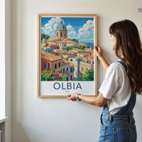 Olbia Poster - Italy Wall Art
