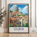 Olbia Poster - Italy Wall Art