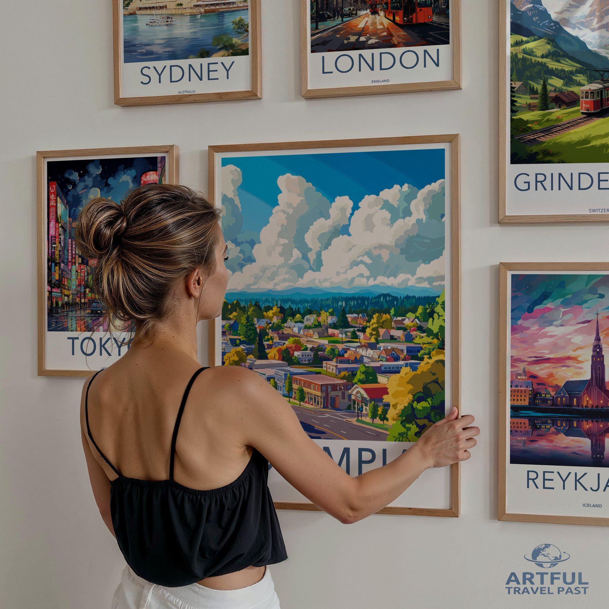 Olympia Poster - Washington Wall Art