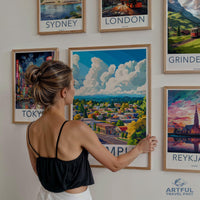 Olympia Poster | Washington Wall Art | America Decor