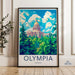 Olympia Poster | Washington Wall Art | America Decor