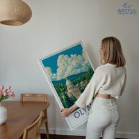 Olympia Poster | Washington Wall Art | America Decor