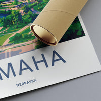 Omaha Poster - Nebraska Wall Art