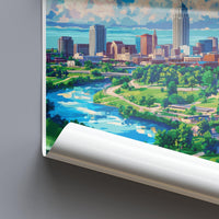 Omaha Poster - Nebraska Wall Art