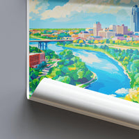 Omaha Poster - Nebraska Wall Art