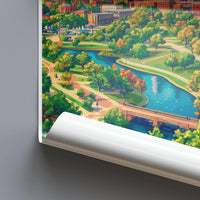 Omaha Poster - Nebraska Wall Art