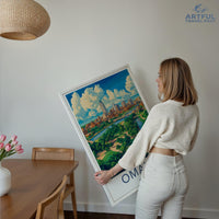 Omaha Poster - Nebraska Wall Art
