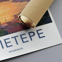 Ometepe Nicaragua Poster