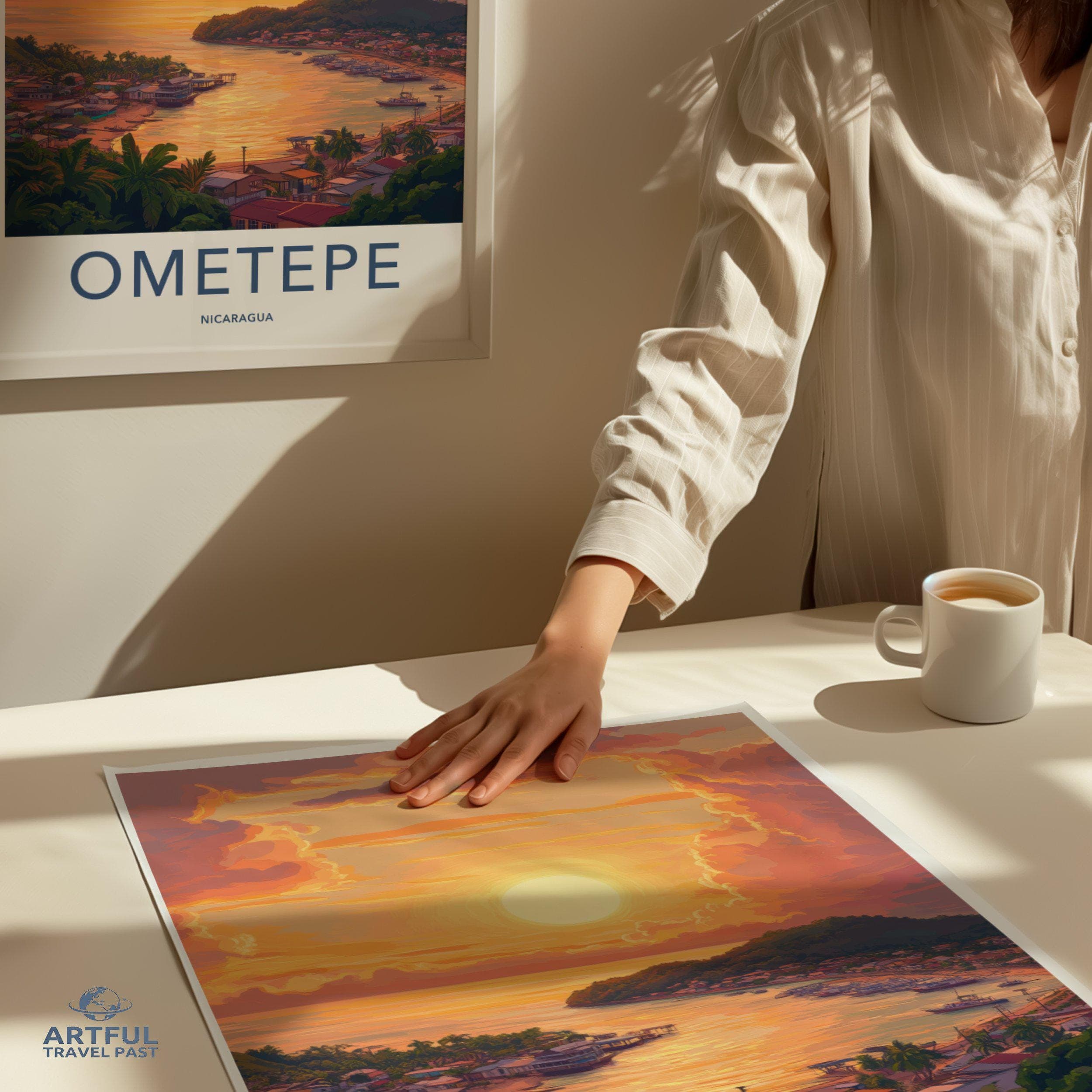 Ometepe Nicaragua Poster