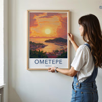 Ometepe Nicaragua Poster