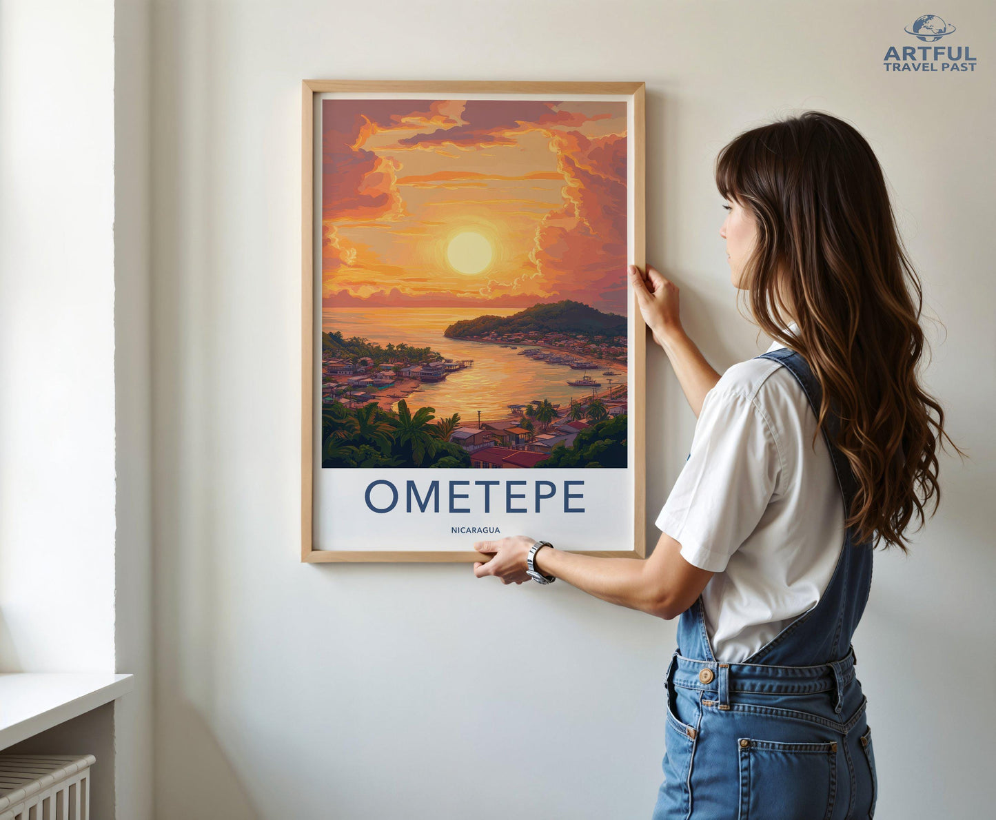Ometepe Nicaragua Poster