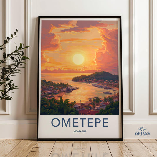 Ometepe Nicaragua Poster