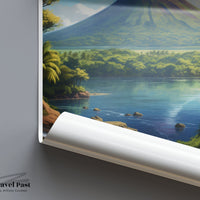 Ometepe Nicaragua Poster