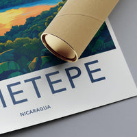 Ometepe Poster - Nicaragua Wall Art