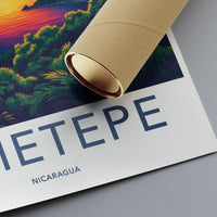 Ometepe Poster - Nicaragua Wall Art