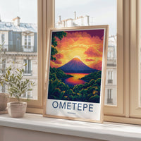 Ometepe Poster - Nicaragua Wall Art