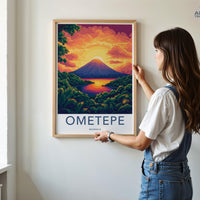 Ometepe Poster - Nicaragua Wall Art