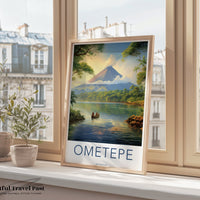 Ometepe Poster - Nicaragua Wall Art